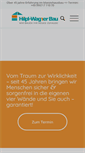 Mobile Screenshot of hilpl-wagner-bau.com