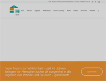 Tablet Screenshot of hilpl-wagner-bau.com